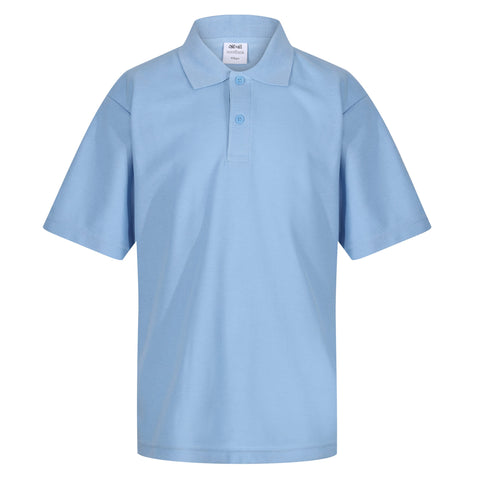 Plain Sky Blue Polo Shirt