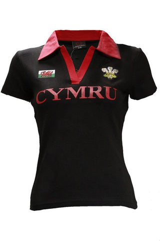 Ladies Short Sleeve Welsh Rugby Jersey