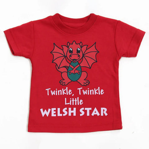 Twinkle Welsh Star Baby T-Shirt