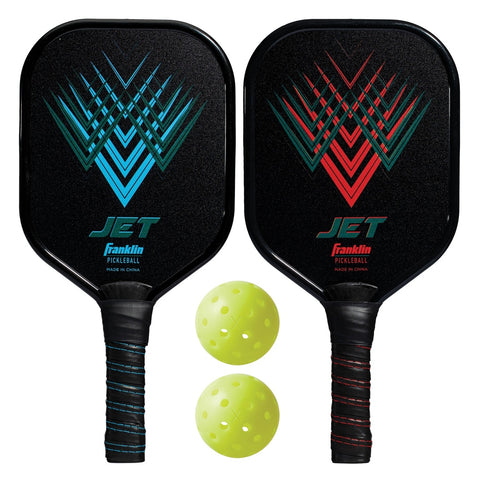 Franklin Jet 2-Player Pickleball Paddle and Ball Set.