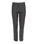 Girls Senior Slim Cut Trousers-Grey