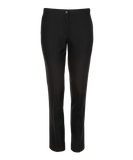 Girls Senior Slim Cut Trousers-Black