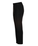 Girls Senior Slim Cut Trousers-Black