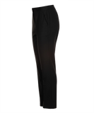 Girls Senior Slim Cut Trousers-Black