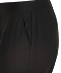 Girls Senior Slim Cut Trousers-Black