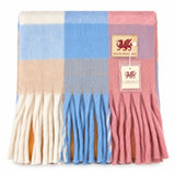Welsh Woolens Tartan Blanket Scarf-Various Colours