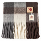 Welsh Woolens Tartan Blanket Scarf-Various Colours
