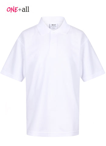 Plain White Polo Shirt