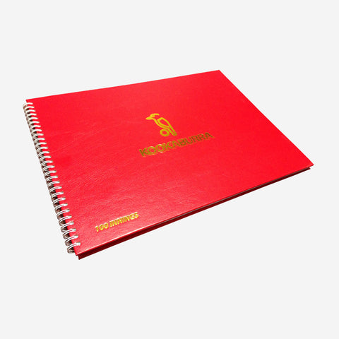 Kookaburra 100 Innings Wirebound Scorebook