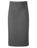 Luton Straight Skirt-Grey