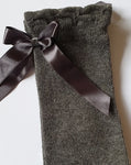 Ribbon Knee High Socks