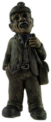 Welsh Miner with Blue Scarf