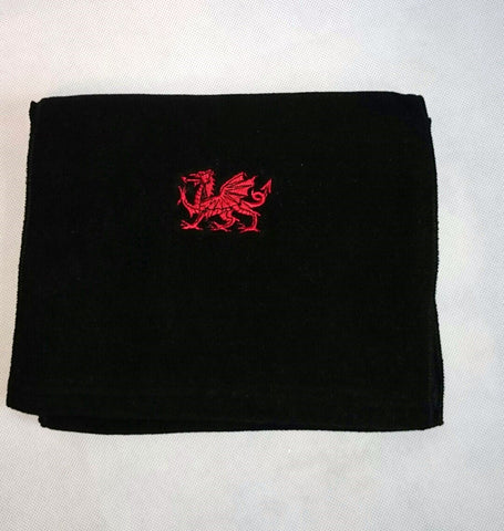 Black Fleece Scarf