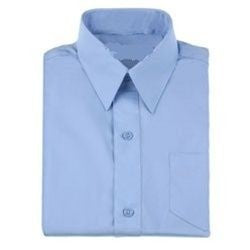 Fitted Short Sleeve-Sky