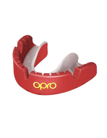 Opro Mouthguard-Braces Gold-Senior