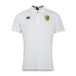 British & Irish Lions Pique Polo Shirt-White