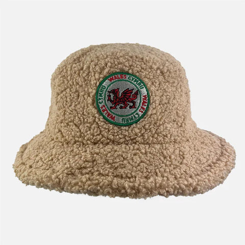 Wales Sherpa Winter Bucket Hat
