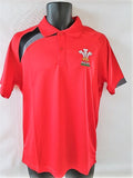Feathers Polo - Red