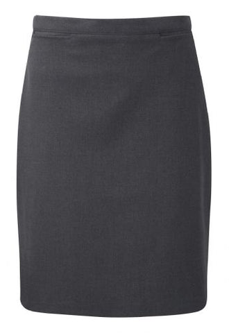 Luton Straight Skirt Grey