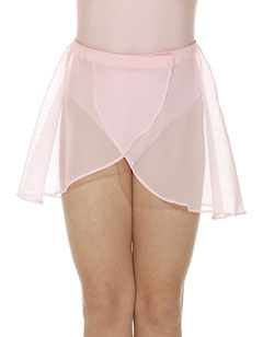 Wrapover skirt-pink