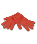 Red Knitted Gloves