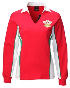 Ladies Welsh Rugby Shirt