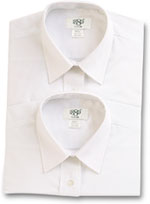 White Pk2 Girls blouses