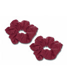 Maroon Scrunchies