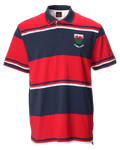 Jersey Stripe Polo Shirt