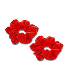 Red Scrunchies