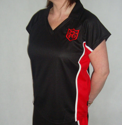 New Girls Fitted Sports Shirt