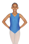 Roch Valley Sleeveless Ruched Leotard