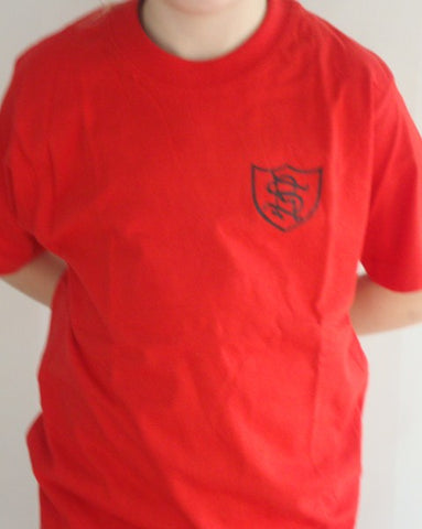 Red PE Tee